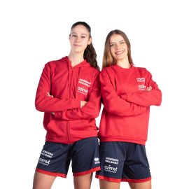 Felpa Giorgione Pallavolo Zip con Cappuccio